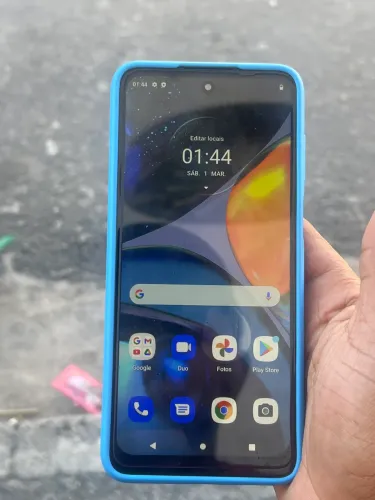 Smartphone MotoG22 Tela De  6,5 128 Gb 4 RAM Preto  Motorola
