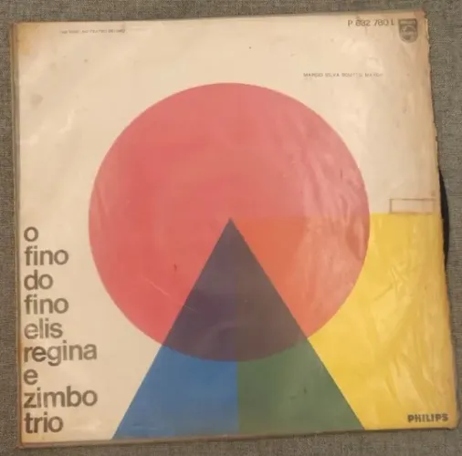 Lp Disco Vinil Elis Regina E O Zimbo Trio - O Fino Do Fino original 1965