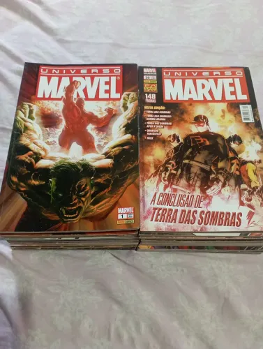 UNIVERSO MARVEL 2a SÉRIE DO 01 AO 27 AUTORES COMO HICKMAN E BRUBAKER