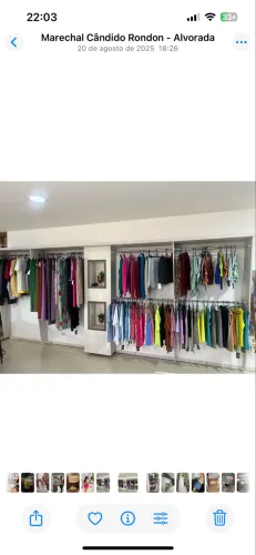 Cabideiro para loja