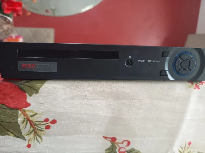 Câmera IP e NVR de 8 portas