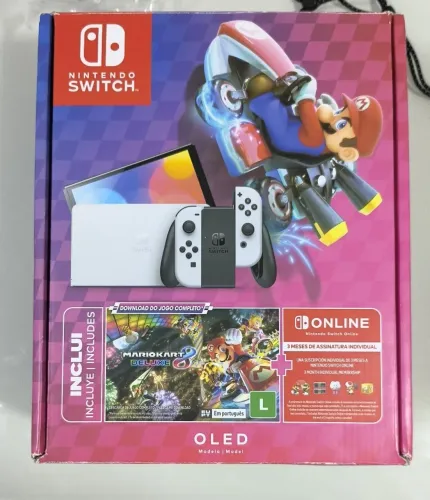 VENDO NINTENDO SWITCH OLED DESBLOQUEADO.