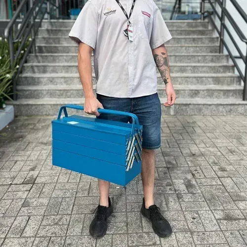 Maleta para organizar ferramentas