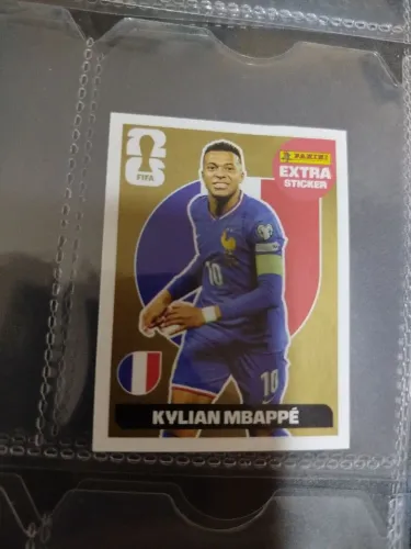 Mbappe Gold Extra Panini Original 2026