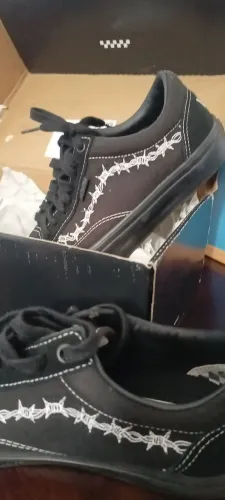 Tênis Vans Skate Old Skool Arame Farpado (PopCush) + Caixa Original
