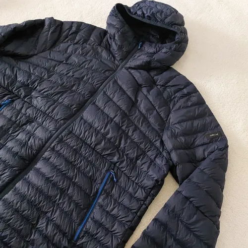 casaco masculino pluma de ganso Decathlon 