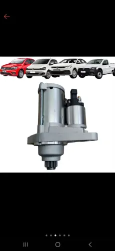 Motor de partida gol g5 saveiro e outros 
