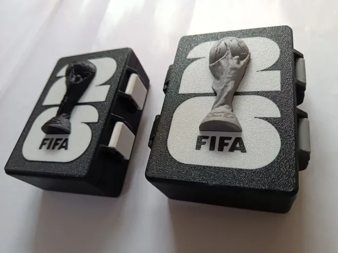 Caixa para figurinhas da Copa 2026