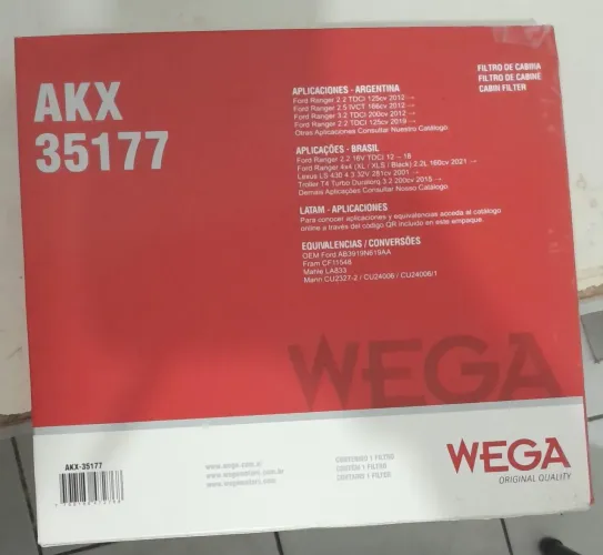 Filtro do ar-condicionado