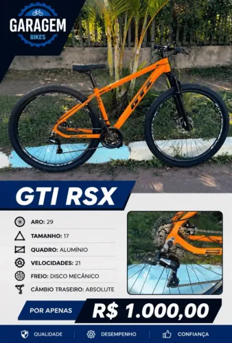 Promoção de bike aro 29