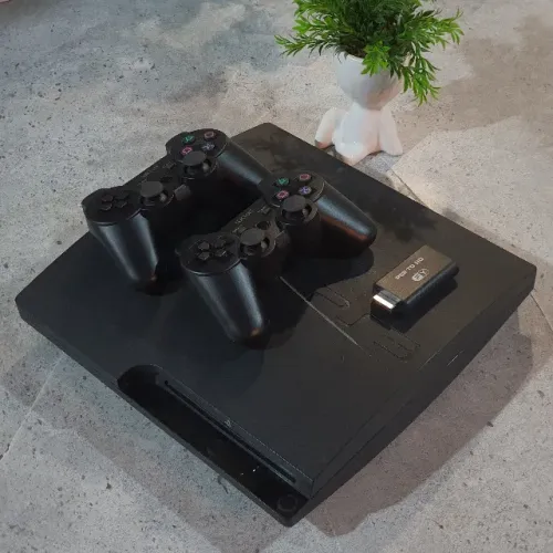 PS3, PlayStation 3, desbloqueado, dois controles novos