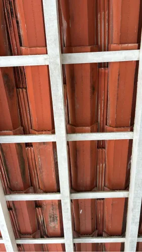 Telhas de barro usadas 3.000 unidades