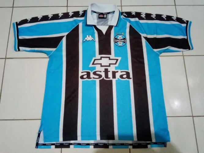 Camisa Grêmio 2000 Kappa titular tamanho GG número 9