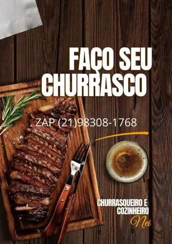 Churrasqueiro e cozinheiro