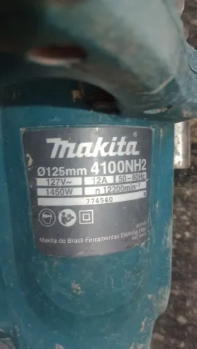 Serra Mármore Makita 4100NH2 127V - Com Base 45º