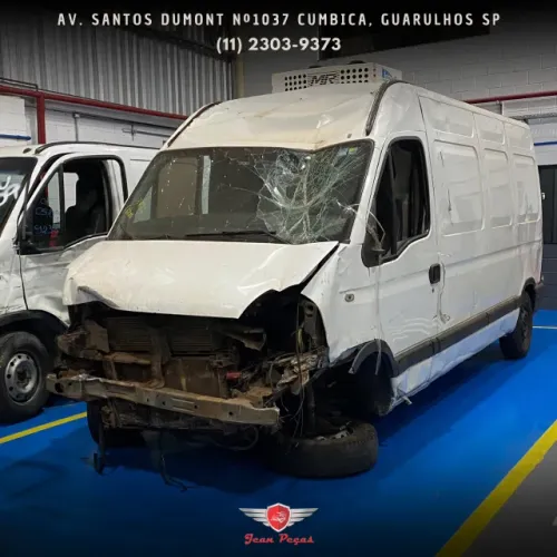 renault master 2012 - sucata retirada de peças