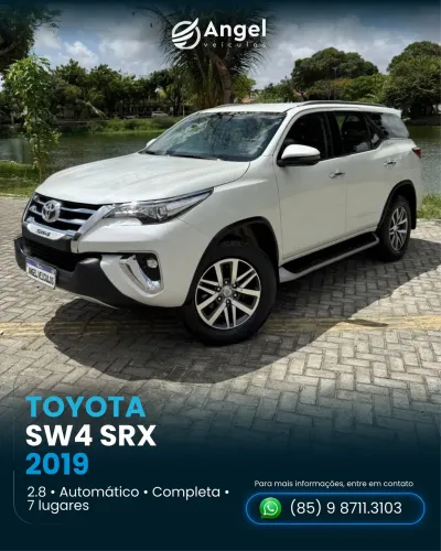Toyota Hilux SW4 SRX 4X4 2.8 TDI 16V Dies. Aut. 2019
