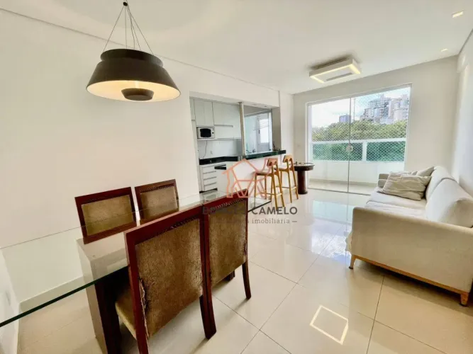 Apartamento com 2 dormitórios para alugar, 70 m² por R$ 5.570,00/mês - Buritis - Belo Hori