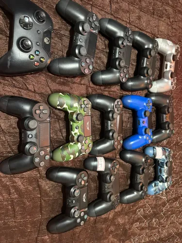 Controle ps4 defeito 