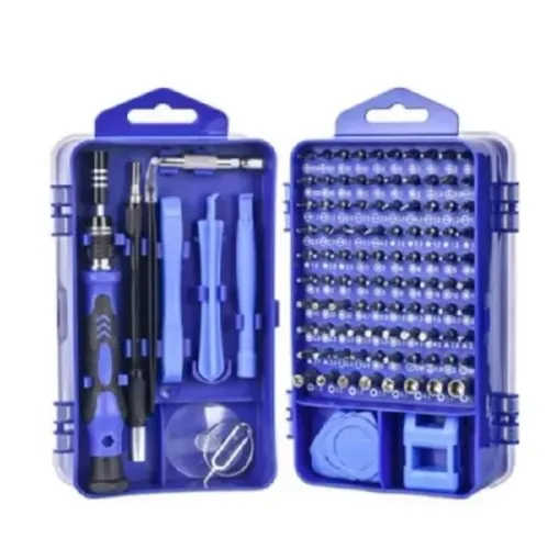Kit Ferramentas 115 Peças Jogo Mini Chaves Precisão Multiuso Notebook Tablet Celular