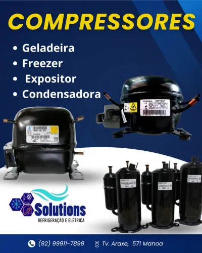 Compressores p/ geladeira freezer expositor 