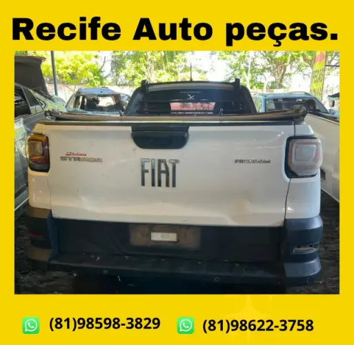 SUCATA DA FIAT STRADA 2024 CABINE SIMPLES