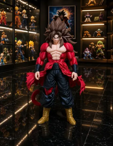 ESTATUETA GOKU SSJ 4 25 CENTÍMETROS
