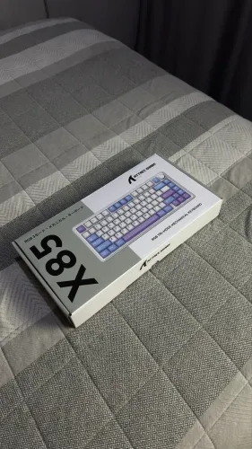 Attack Shark X85 - Teclado Mecânico Wireless 75% Gasket Hot Swap RGB