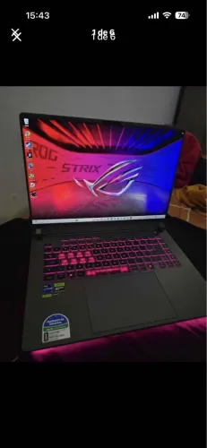 Notebook gamer Asus rog strix g16 Rtx 5060 8gb de vram