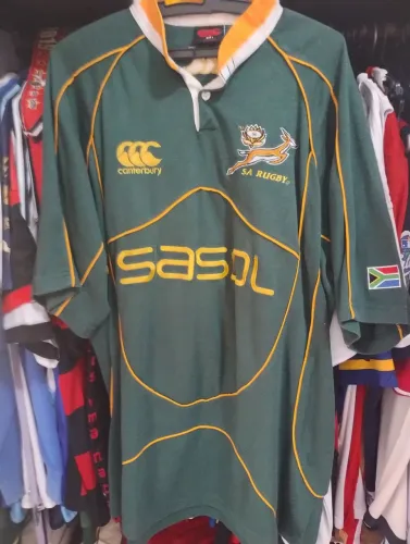 Camisa África do Sul Rugby