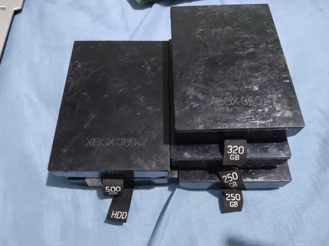 HD DE XBOX 360 USADO FUNCIONANDO VARIOS TAMANHOS