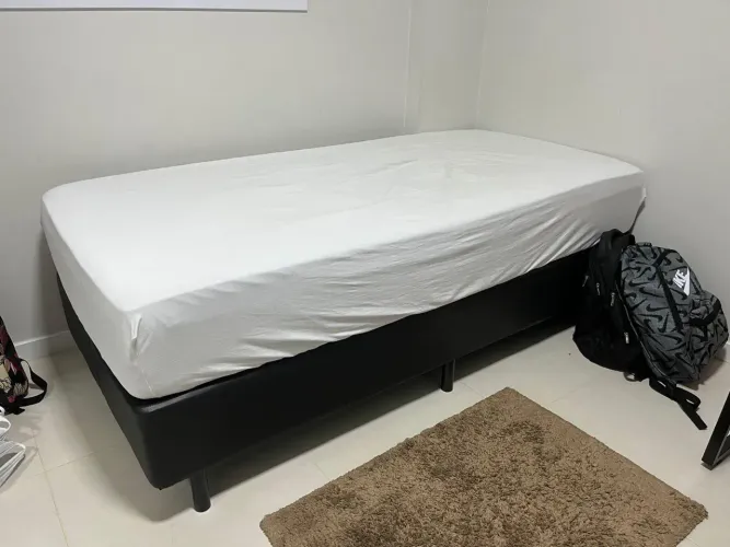 Cama Box de Solteiro Ortobom Master SuperPocket (Muito confortável)