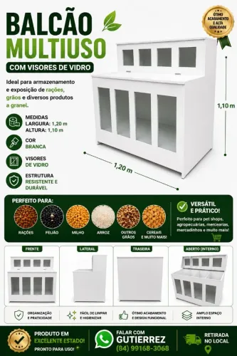 Balcão multiuso