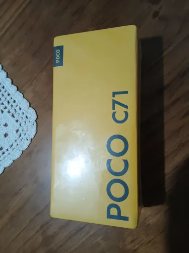 Celular poco c71 negro 4GB RAM 128 GB ROM