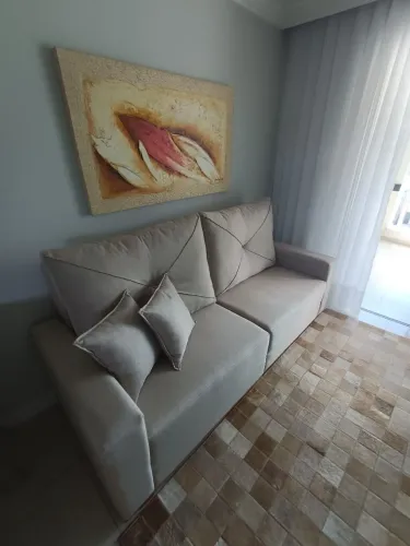 Sofá living 2,10 m bege