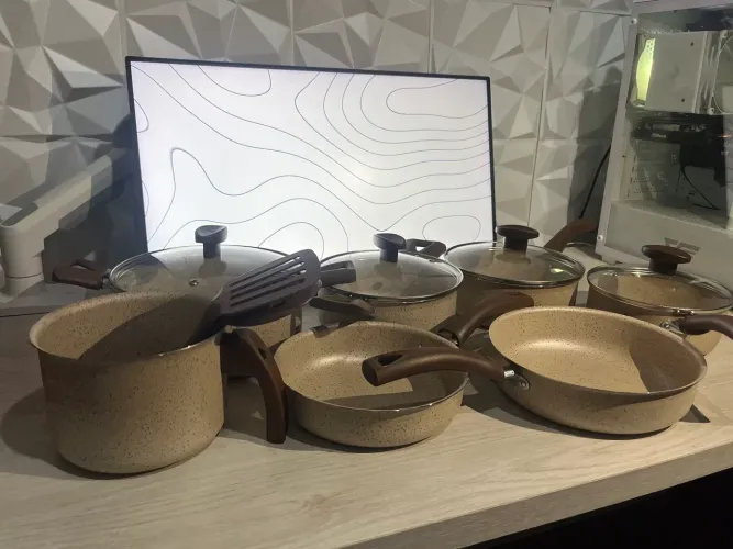 Kit 10 panela ditalia antiaderentes