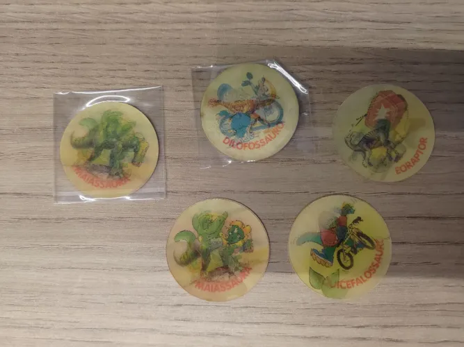 Tazos Gangssauros Elma Chips