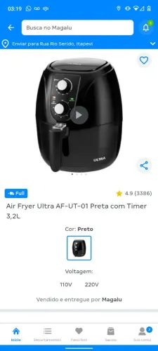 Vendo Airfryer