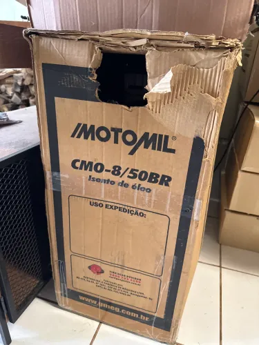Compressor odontológico moto mil com 8 50br
