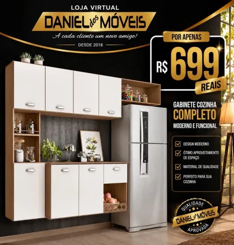 Armário de cozinha Mila oferta