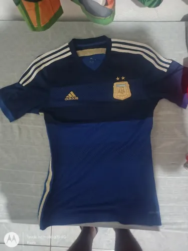 Camisa Argentina 2014 T:m sem número e muito bem conservada