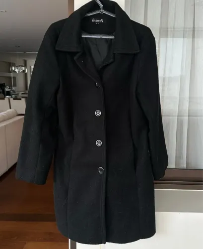 Sobretudo Preto feminino