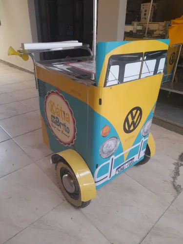 Carrinho para sorvete e açai