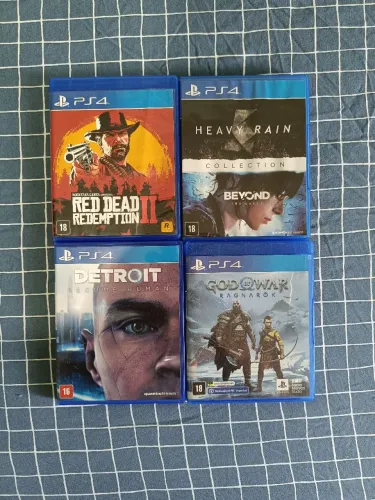 Vendo 4 Jogos de PS4
