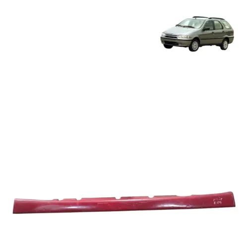 Soleira Lateral Lado Esquerdo Palio 1999 S 34648 Vermelho Vermelho