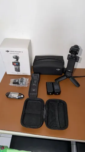Dji Osmo Pocket 3 Creator Combo + Bateria Reserva + Case  