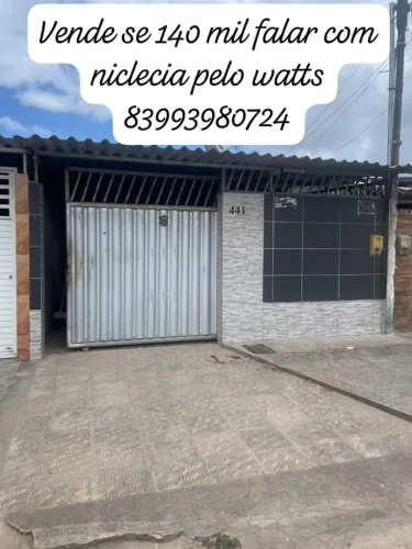 Vende se está casa em Tibiri 2 com 3 quartos sendo 1 suíte área de serviço e garagem