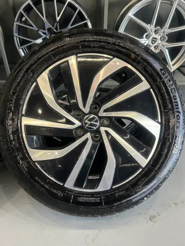 Jogo de rodas R16 5x100 Novo Polo 