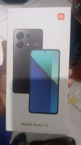CELULAR REDMI NOTE 13 256GB DE ARMAZENAMENTO ,8GB DE MEMORIA. PRETO. FAVOR LER DESCRIÇÃO.
