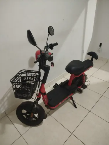 Bicicleta elétrica aco aro 14 2026